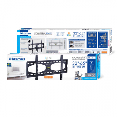 ��������� Kromax STAR-11 32-65" max 50�� VESA 600�400 �������������