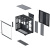 Корпус XASTRA QW500 4FM12A-C10-UC Black Корпус XASTRA QW500 4FM12A-C10-UC Black