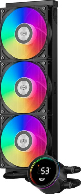 ������� ����������� ���������� PCcooler DA360 Pro ARGB Digital BK, Ret, ������