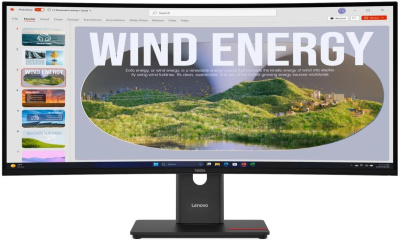 ������� Lenovo 34" ThinkVision T34WD-40 VA LED 3440x1440 120Hz 4ms ������ 64AEGAT1UK