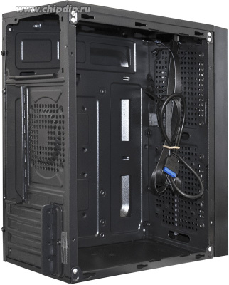 ������ Minitower ExeGate mEVO-9302-RGB-600W-12 (mATX,600NPX 12��,2USB+USB3.0, HD �����,����/RGB)