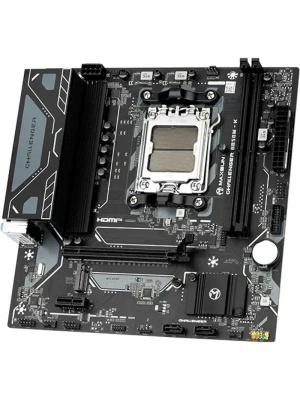 ����������� ����� Maxsun MS-Challenger B850M-K B850, AM5, 2*DDR5, 1*PCIEx16, 1*PCIEx1, 1*M.2, 6*USB3.2Gen1, 4*USB2.0, 2*SATA3.0, 1G, HDMI, M-ATX, RTL