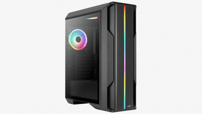 ������ Aerocool Splinter Duo-G-BK-v1 ������ ��� �� mATX 2x120mm 2xUSB3.0 audio