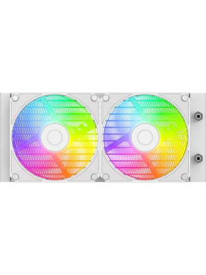 �������� �������� ���������� ID-COOLING SL240 V2 WHITE LGA1954/1851/1700/1200/115X/AM5/AM4 (TDP 300W, PWM, LCD Display, DUAL ARGB FAN 120mm, �����) RET