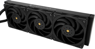 ������� �������� ���������� Thermalright Core Vision 360 Soc-AM5/AM4/1200/1700/1851 ������ 4-pin 28.1dB Al LCD Ret (C-VISION-360-BL)