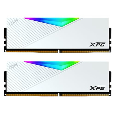 ����������� ������ ADATA DIMM 64 GB DDR5-6400 (2x 32 GB) Dual-Kit AX5U6400C3232G-DCLARWH