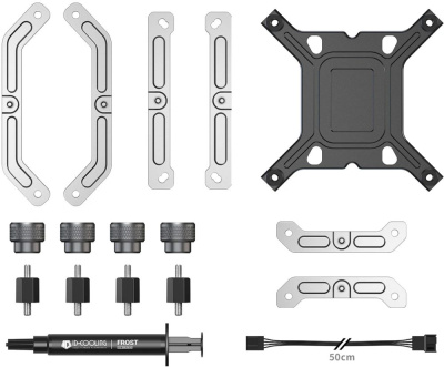 ������� �������� ���������� ID-Cooling DX240 Max Soc-AM5/AM4/1200/1700/1851 ����� 4-pin 300W Ret (DX240 MAX WHITE)