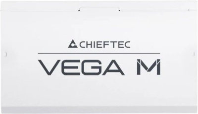 ���� ������� Chieftec Vega M White PPG-1000-CW (ATX 3.1, 1000W, 80 PLUS GOLD, Active PFC, 135mm fan, Gen5 PCIe, Full Cable Management, �����) Retail