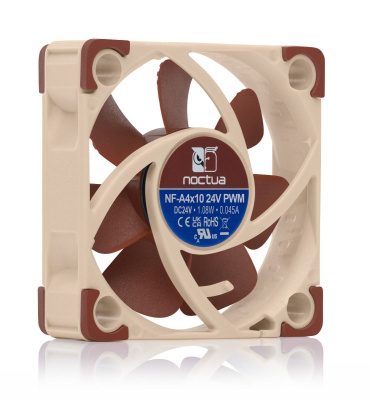 �e�������� ��� ������� Noctua NF-A4x10 24V PWM (NF-A4x10 24V PWM) - 40mm, 5000 ��/���, 19.6 ��, 4-pin PWM