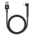 Дата-кабель Deppa Stand USB - USB-C (72295), подставка, алюминий, 1 м, черный.