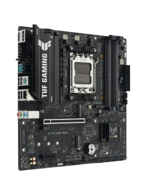 ����������� ����� ASUS TUF GAMING A620AM-PLUS, AM5, A620A, 4*DDR5, 4*SATA, 2*M.2, 2*USB 3.2, 4*USB 2.0, 1*PCIx16, 1*PCIx1, 2*DP+HDMI, mATX;