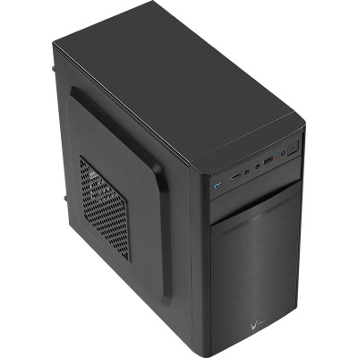 ������ MiniTower FORMULA (AEROCOOL) CS-103-S-BK-V1 black (mATX, ��� ��, 2xUSB2.0+USB3.1) (CS-103-S-BK-v1)