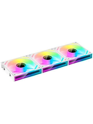 �������� ������������ (3��) XASTRA FS120W ARGB triple pack 120x120x25�� ( PWM, ARGB, Infinity lighting effect., Daisy-chain ���������� , 800-2000 rpm, white )  BOX