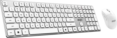 ���������� + ���� MSI Forge K210 Wireless Combo White, ������������ (S11-43RU310-Y92)