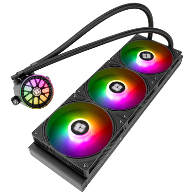 ��� Thermalright Aqua Elite 360 V6 ARGB Black  3x120mm ARGB PWM Fans  TRAE360V6AB