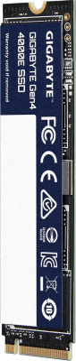 Gigabyte SSD M.2 500GB 2280  Gen4 4000E SSD PCI Express 4.0x4, NVMe 1.4, 3600/3000, MTBF 1.5M, 3D NAND, 300TBW, RTL