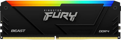  DDR4 32GB 2666MHz Kingston KF426C16BB2A/32 Fury Beast RGB RTL Gaming PC4-21300 CL16 DIMM 288-pin 1.2 dual rank   Ret