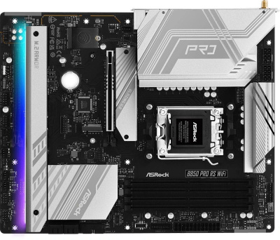 ����������� ����� ASRock B850 PRO RS WIFI, Socket AM5, AMD B850, ATX, Ret