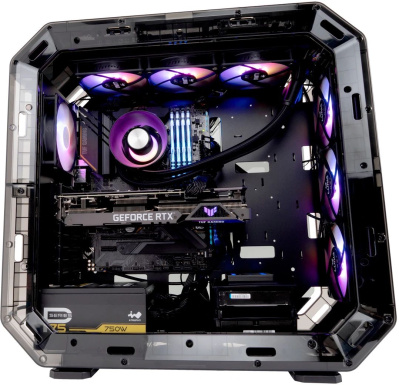 ������ InWin Airforce Phantom ��� �� Black, Full-Tower (IW-CS-AIRFORCE-PHT)