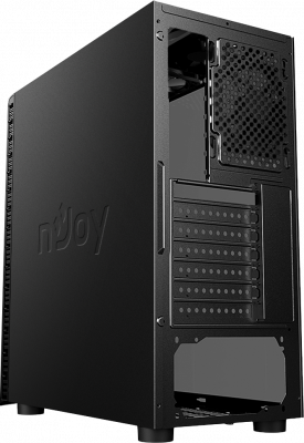  nJoy Vanguard Red Black ATX, mATX, Midi-Tower,  ,  , , USB 2.0, 2xUSB 3.0, Audio