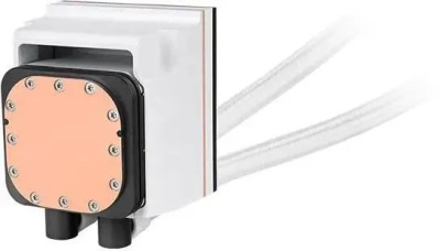 ������� �������� ���������� Thermaltake MAGFloe 360 Ultra Snow ARGB Soc-AM5/AM4/1200/1700/1851 ����� 4-pin 30.6dB Al+Cu LCD Ret (CL-W433-PL12SW-A)