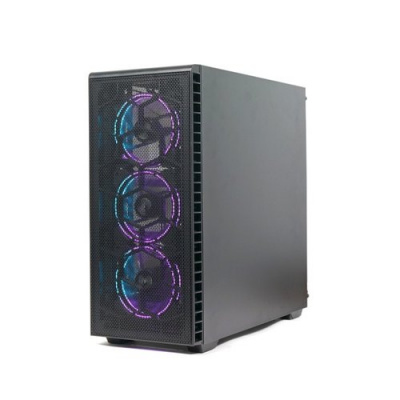  Powercase Attica Mesh S3 ARGB, ATX,   (CAMSB-A3)