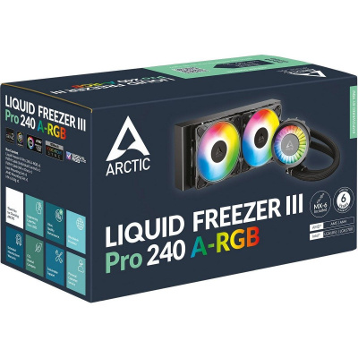 ���������� ������� ���������� Arctic Cooling Arctic Liquid Freezer III Pro 240 A-RGB Black  (ACFRE00182A)