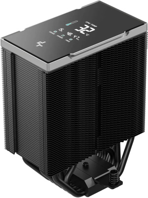 ����� ��� ���������� Deepcool AK700 Digital NYX Soc-AM5/AM4/1200/1700/1851 ������ 4-pin 21-36dB Al+Cu LCD 280W 1252gr Ret (R-AK700-BKNNMN-GJD-1)