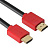Кабель HDMI Greenconnect GCR-HM450-1.8m 1.8m, HDMI версия 1.4, черный, красные коннекторы