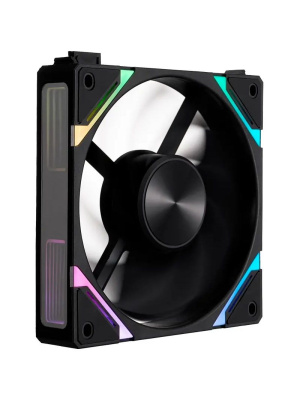 ���������� 1STPLAYER XF7R Black / 120mm Reverse ARGB 3pin 5V PWM 4pin 12V 600-2000rpm 56.8cfm 33.12dBA / XF7R-BK-1IN1