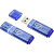   4Gb USB Drive <USB2.0> Smartbuy Glossy series Blue (SB4GBGS-B)