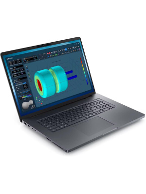 ������� Dell Pro Max 18 Plus MB18250, 18" (2560x1600) IPS 120 ��/Intel Core Ultra 9 285HX/64 �� DDR5/2048 �� SSD/NVIDIA RTX PRO 5000 (24 ��)/Linux, ������ (ProMax18-9622)