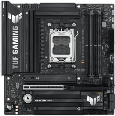 ����������� ����� Asus TUF Gaming B850M-PLUS, SocketAM5, AMD B850, mATX, Ret 90MB1IX0-M0EAY0