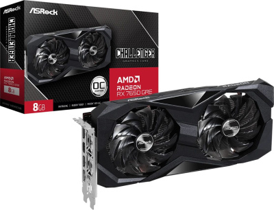 ���������� ASRock Challenger AMD Radeon RX 7650 GRE SE OC 8GB (RX7650GRE CL SE 8GO)