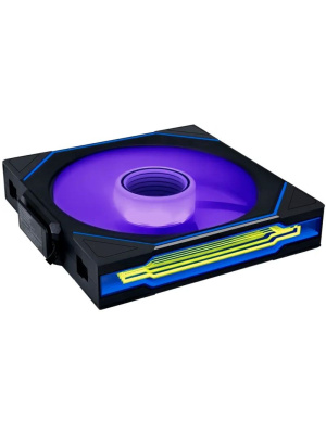 ���������� Lian Li UNI FAN SL-INF WIRELESS 140 Reverse Blade / 14RSLIN1W1B BLACK / 140x140x25�� (PWM, ARGB, 1700 ��/��� (Max.), 28,6dBa) / G99.14RSLIN1W1B.R0
