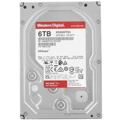 ������� ���� WD Red Pro WD6005FFBX, 6��, HDD, SATA III, 3.5"