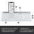 Клавиатура Logitech K580 белый/серебристый USB беспроводная BT/Radio slim Multimedia (920-009209) Клавиатура Logitech K580 белый/серебристый USB беспроводная BT/Radio slim Multimedia (920-009209)