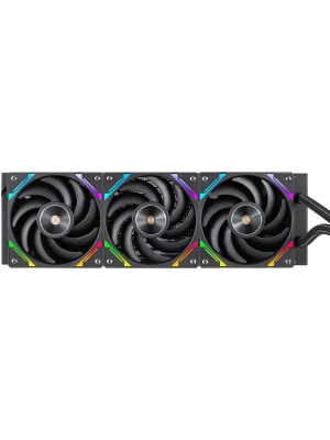 ������� �������� ���������� 1STPLAYER X-360 Black / 3x120mm, ARGB, IPS display / X-360-BK