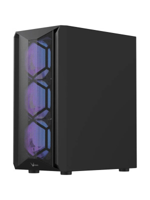 ������ Formula V Line Air Power G1 Black, ATX, USB3.0*1, USB2.0*2, FRONT 3x120mm ARGB, REAR 1x120mm ARGB