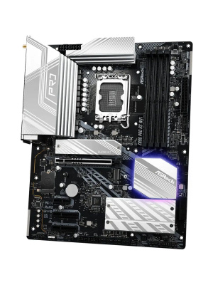 ����������� ����� ASROCK Z890 PRO RS WIFI, LGA1851, Z890, 4*DDR5, 4*SATA, 4*M.2, 3*USB 3.2, 4*USB 2.0, 2*Type-C, 1*PCIx16, 2*PCIx4, 1*M.2 (Key E), HDMI+DP, ATX