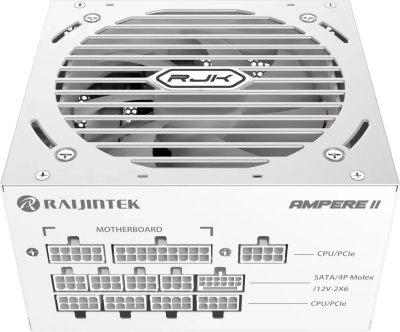 ���� ������� 1000W Raijintek AMPERE II, 80+ Platinum, Full-modular, White (0R30B00042)