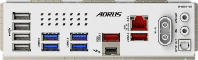 ����������� ����� Gigabyte Z890 AORUS ELITE X ICE, Socket-1851, Intel Z890, ATX, Ret