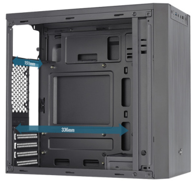 ������ AeroCool Cs-108 Black mATX, Mini-ITX, Mini-Tower, ��� ��, USB 2.0, USB 3.0, Audio
