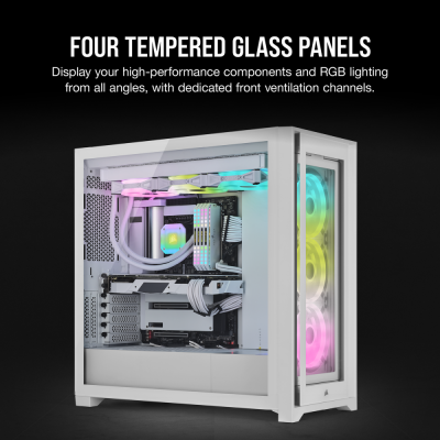 ������ Corsair iCUE 5000X RGB QL White (CC-9011233-WW)