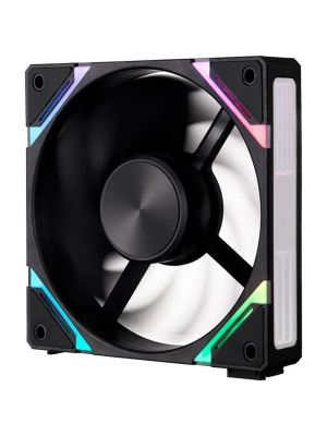 ���������� 1STPLAYER XF7R Black / 120mm Reverse ARGB 3pin 5V PWM 4pin 12V 600-2000rpm 56.8cfm 33.12dBA / XF7R-BK-1IN1