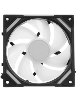 ���������� XASTRA FS120B ARGB single pack 120x120x25�� (PWM, ARGB, Infinity lighting effect., Daisy-chain , 800-2000 rpm, black)  BOX