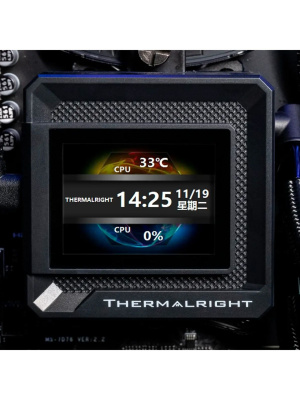 ������� �������� ���������� Thermalright Frozen Warframe SE 360 ARGB Soc-AM5/AM4/1151/1200/2066/2011/1700 ������ 4-pin 29.6dB Al LCD Ret (F-WFRAME-SE-360-BL-ARGB)