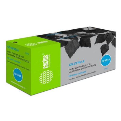 �������� Cactus CS-CF451A ������� (10500���.) ��� HP Color LJ Enterprise M652dn/M653dn/M681dh