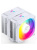 Кулер JONSBO CR-3000E ARGB White LGA1851/1700/1200/115X/AM5/AM4 (TDP 260W, PWM, 2 x 120mm ARGB LED Fan, 6 тепловых трубок, белый, 4-pin) Retail Кулер JONSBO CR-3000E ARGB White LGA1851/1700/1200/115X/AM5/AM4 (TDP 260W, PWM, 2 x 120mm ARGB LED Fan, 6 тепловых трубок, белый, 4-pin) Retail
