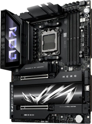 ����������� ����� ASUS ROG CROSSHAIR X870E HERO, SocketAM5, AMD X870E, ATX, Ret 90MB1IE0-M0EAY0